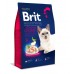 Сухой корм для стерилизованных кошек Brit Premium Cat by Nature Sterilised с курицей 8 кг 171870
