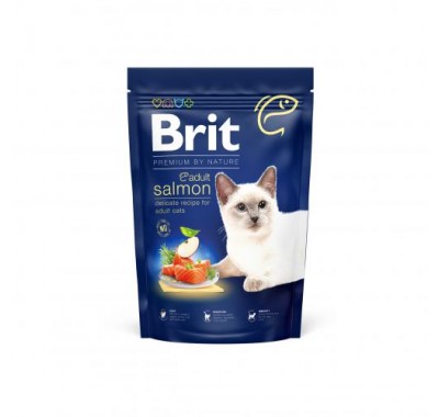 Сухий корм для котів Brit Premium by Nature Cat Adult Salmon з лососем 1,5 кг 171860