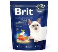 Сухий корм для котів Brit Premium by Nature Cat Adult Salmon з лососем 300 г 171844