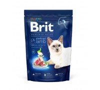 Сухий корм для стерилізованих кішок Brit Premium Cat by Nature Sterilised з ягням 1,5 кг 171863