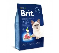 Сухий корм для стерилізованих кішок Brit Premium Cat by Nature Sterilised з ягням 8 кг 171871