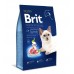 Сухий корм для стерилізованих кішок Brit Premium Cat by Nature Sterilised з ягням 8 кг 171871