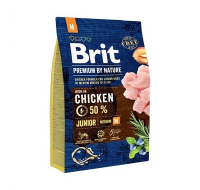 Сухий корм для собак Brit Premium DOG Junior M 3 кг 170813
