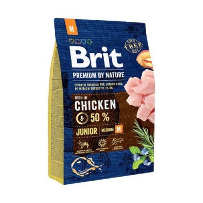 Сухий корм для собак Brit Premium DOG Junior M 3 кг 170813