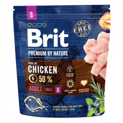 Сухий корм для собак Brit Premium DOG Adult S 1 кг 170809