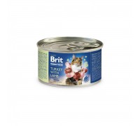 Вологий корм Brit Premium by Nature Turkey with Lamb 200 г (паштет з індичкою та ягняти) 100617