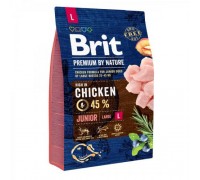 Сухий корм для собак Brit Premium DOG Junior L 3 кг 170823