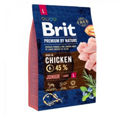 Сухий корм для собак Brit Premium DOG Junior L 3 кг 170823