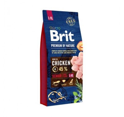 Сухий корм для собак Brit Premium DOG Senior L-XL 15 кг 170829