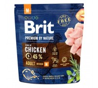 Сухий корм для собак Brit Premium DOG Adult M 1 кг 170815