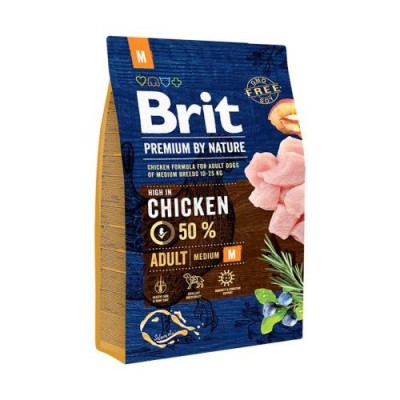 Сухий корм для собак Brit Premium DOG Adult M 3 кг 170816