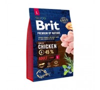 Сухий корм для собак Brit Premium DOG Adult L 3 кг 170825