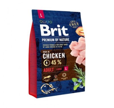 Сухий корм для собак Brit Premium DOG Adult L 3 кг 170825