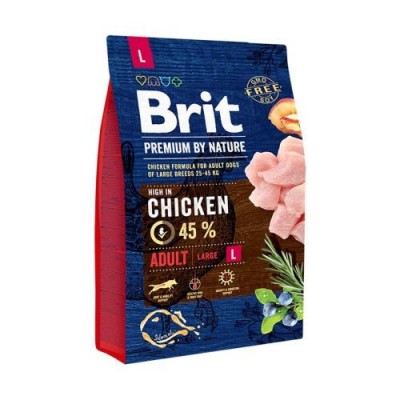 Сухий корм для собак Brit Premium DOG Adult L 3 кг 170825