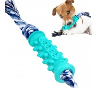 Игрушка для собак Bronzedog PetFun Dental Кость с канатом