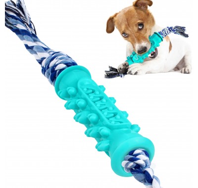 Іграшка для собак Bronzedog PetFun Dental Кістка з канатом