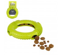 Игрушка для собак Bronzedog SMART мотивационная Ринг 16 х 3 см салатовый