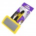 Пуходерка щетка Bronzedog XL 20 х 13 см