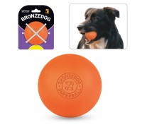 Іграшка для собак Bronzedog Superball 6 см помаранчевий