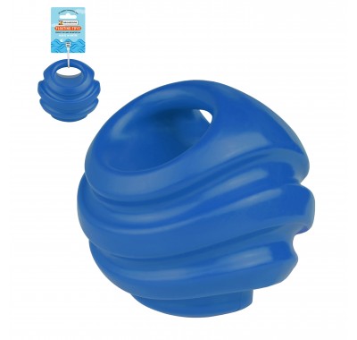 Игрушка для собак Bronzedog FLOAT плавающая Силовой мяч 11 см синий