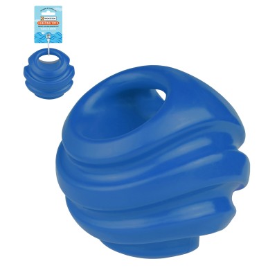 Игрушка для собак Bronzedog FLOAT плавающая Силовой мяч 11 см синий
