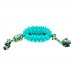 Игрушка Для Собак Bronzedog Petfun Dental Спайк с Канатом 8 х 13 см