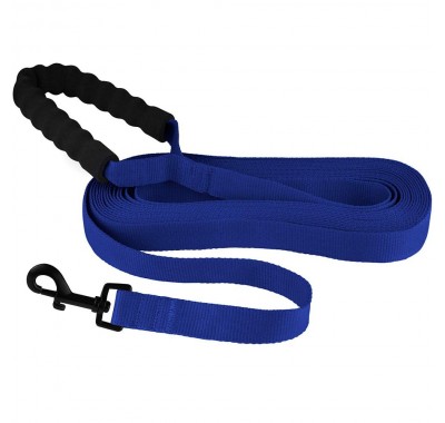 Повідець для Собак Bronzedog Active Нейлоновий з М'якою Ручкою Синій