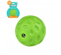 Іграшка для собак Bronzedog FLOAT плаваюча Звуковий м'яч зелений 7 см