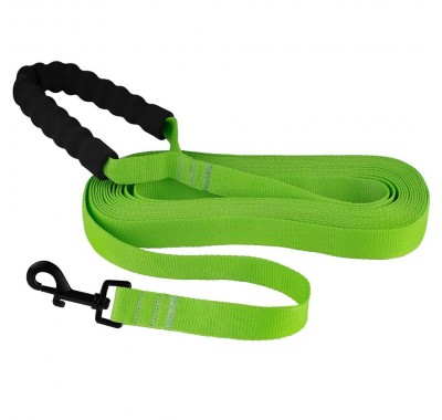 Поводок для Собак Bronzedog Active Нейлоновый с Мягкой Ручкой Салатовый