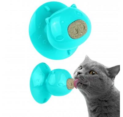 Игрушка для котов Bronzedog PetFun Свинка с кошачьей мятой на присоске