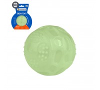 Игрушка для собак Bronzedog GLOW светонакопительная Мячик 7,5 см