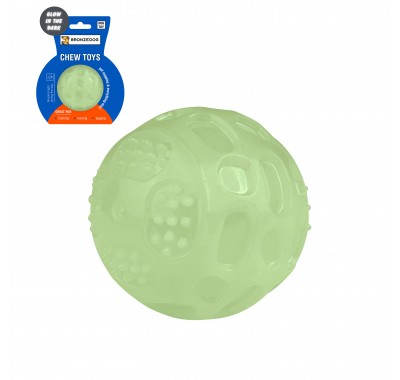 Іграшка для собак Bronzedog GLOW світлонакопичувальна М'ячик 7,5 см