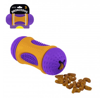 Іграшка для Собак BronzeDog Jumble Smart 13 см Фіолетово-жовтогарячий