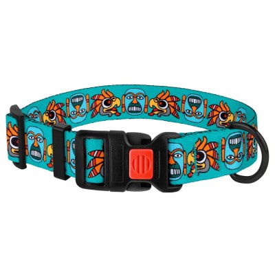 Ошейник для Собак BronzeDog Urban Ацтек Нейлоновый c Пластиковой Пряжкой