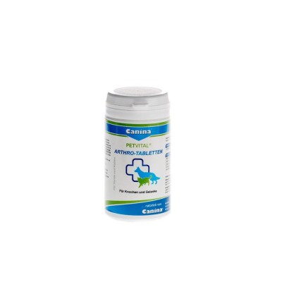 Вітаміни Canina Petvital Arthro-Tabl. для собак та кішок, для проблемних суглобів, 60 г (60 табл)
