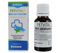 Вітаміні Canina PetVital Bio-Aktivator для собак та котів, комплекс з амінокислотами та залізом, 20 мл 712007