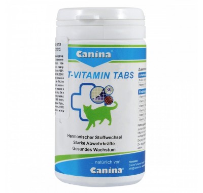Вітаміни Canina Cat-Vitamin Tabs для кішок, вітамінний комплекс 50 г (100 табл) 210312