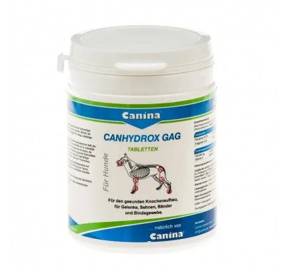 Вітаміни Canina Canhydrox GAG для собак, при проблемах із суглобами та м'язами, 200 г (120 таб) 123506