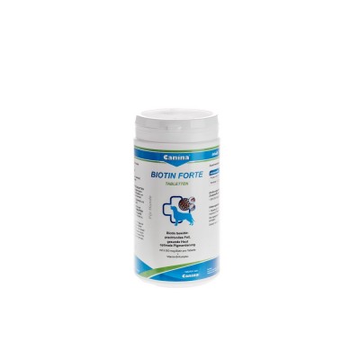 Витамины Canina Biotin Forte Tabletten для собак, интенсивный курс для шерсти, 700 г (210 табл) 101115