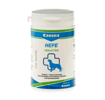 Вітаміни Canina Hefe для собак, дріжджові таблетки з ензимами, 250 г (310 табл) 130009