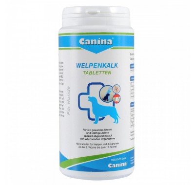Вітаміни Canina Welpenkalk для цуценят 350 г (350 табл) 120758
