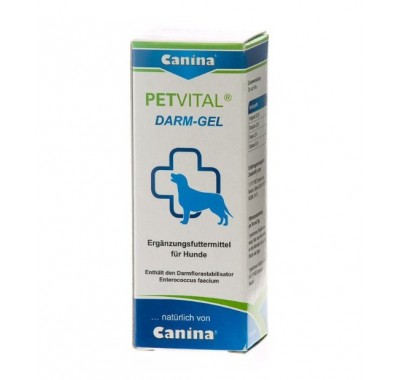 Вітаміни Canina PetVital Darm-Gel для собак, для проблем із травленням, пробіотик, 30 мл 712304