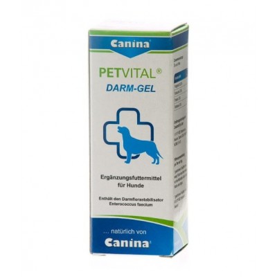 Вітаміни Canina PetVital Darm-Gel для собак, для проблем із травленням, пробіотик, 30 мл 712304