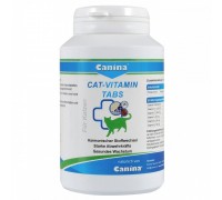 Витамины Canina Cat-Vitamin Tabs для кошек, витаминный комплекс, 125 г (250 табл) 210329