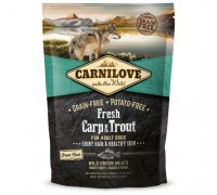 Сухой корм Carnilove Dog Fresh Carp & Trout Sterilised for Adult для взрослых собак с карпом и форелью 1,5 кг 170871