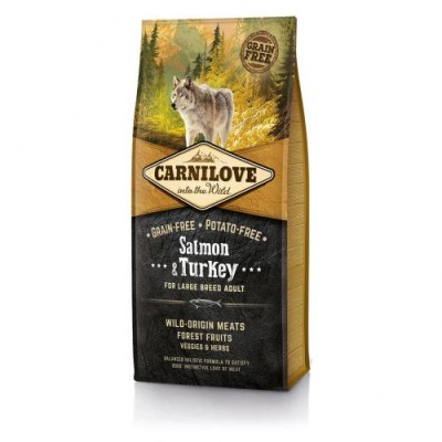 Сухий корм для собак великих порід Carnilove Salmon & Turkey Large Breed з лососем та індичкою 12 кг 150821