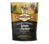 Сухий корм для собак великих порід Carnilove Salmon & Turkey Large Breed з лососем та індичкою 1,5 кг 150828