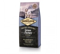 Сухий корм для цуценят Carnilove Salmon&Turkey Puppy з лососем та індичкою 12 кг 150815