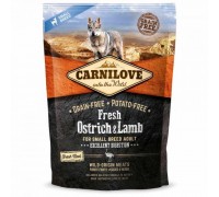 Сухой корм Carnilove Dog Fresh Ostrich & Lamb for Small Breed для взрослых собак малых пород страус и ягненок 1,5 кг 170869