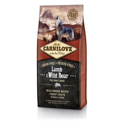 Сухий корм для собак Carnilove Lamb & Wild Boar з ягнятком та м'ясом дикого кабана 12 кг 150817